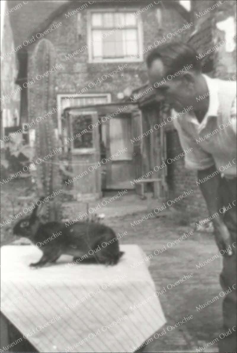 Achterzijde woonhuis Van Vliet Museum Overschie